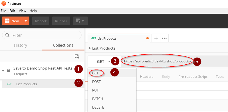 REST API Tests mit Postman