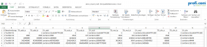 Excel Import Testdaten mit erwarteten Ergebnis